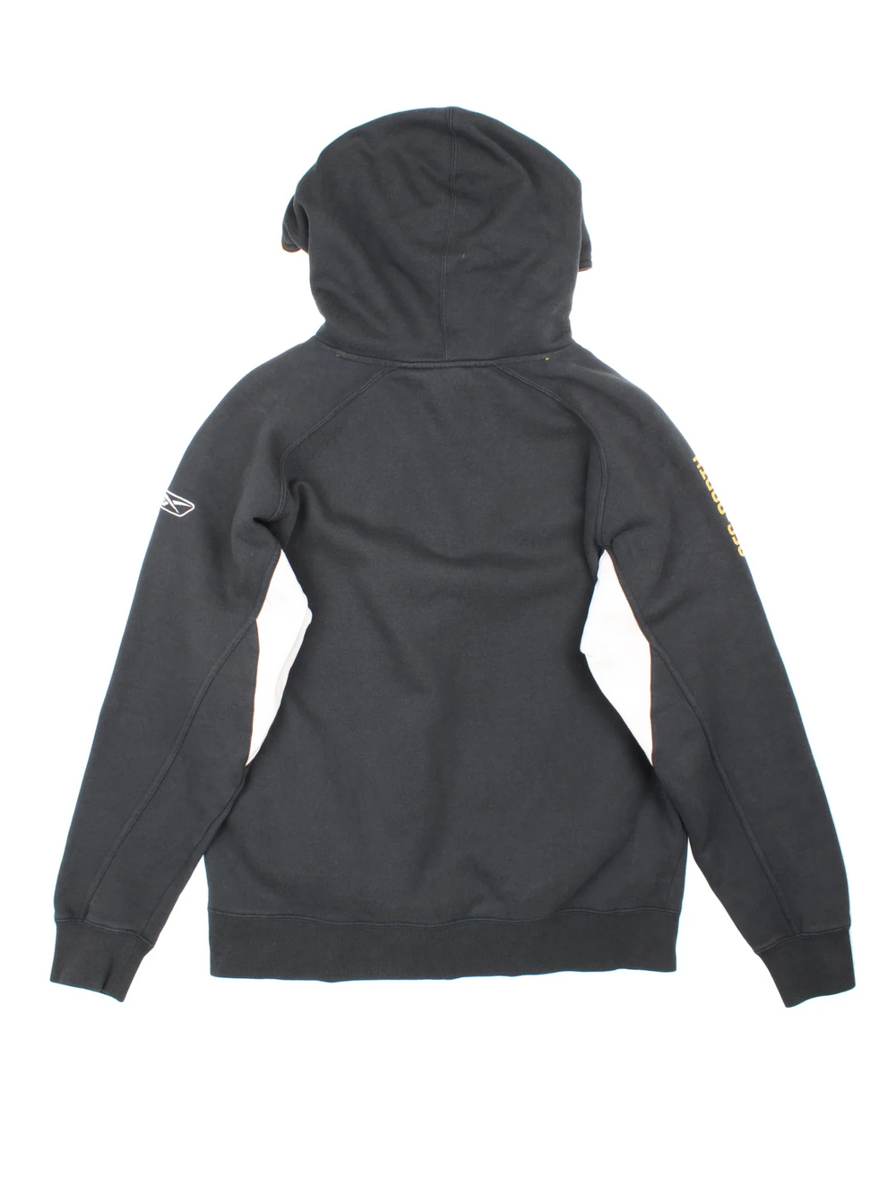 Pittsburgh Steelers NFL Hoodie in a black colourway with the team logo and spell out embroidered on the front.
