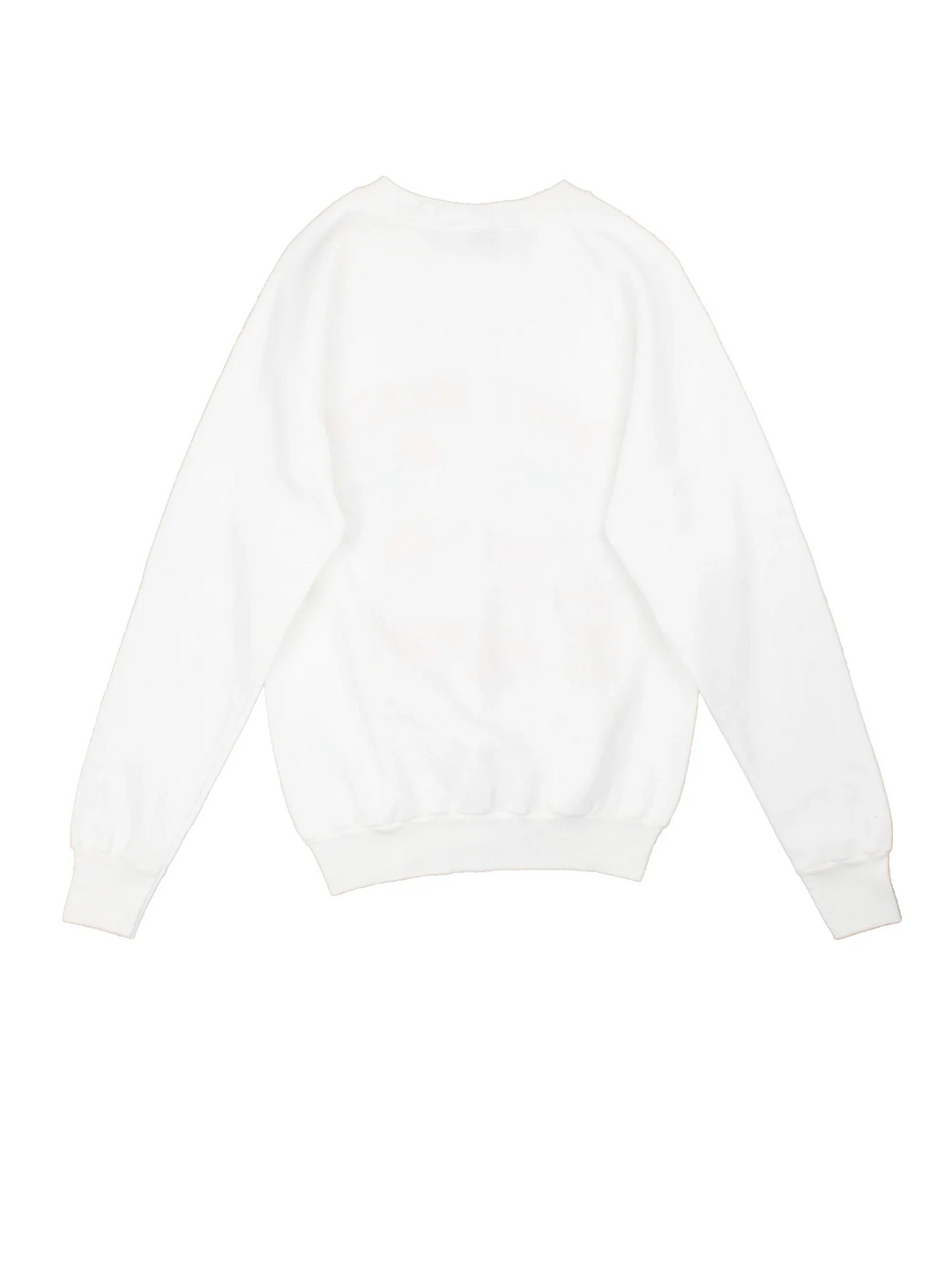Vintage Don't Worry Be Happy Graphic Sweatshirt in a white colourway with the spell out and duck graphic printed on the front.
