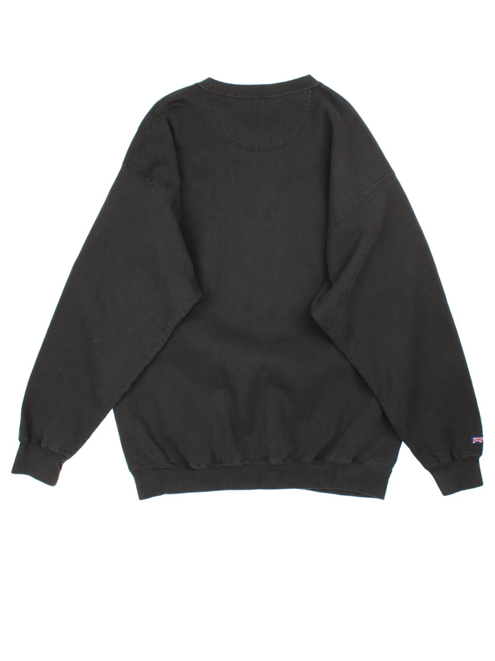 Vintage Colorado University Sweatshirt in a black colourway with the logo and graphic printed on front.