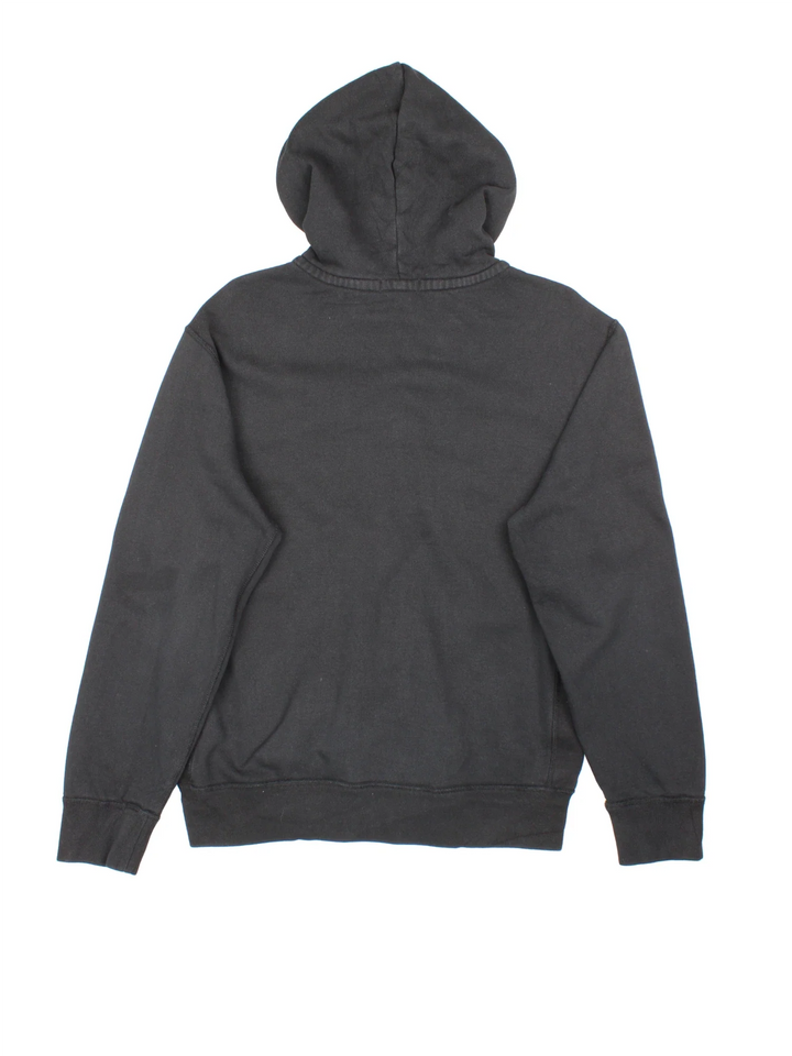 Ralph Lauren Hoodie in a black colourway with small classic logo on the front, full zip, side pockets and drawstring hood.
