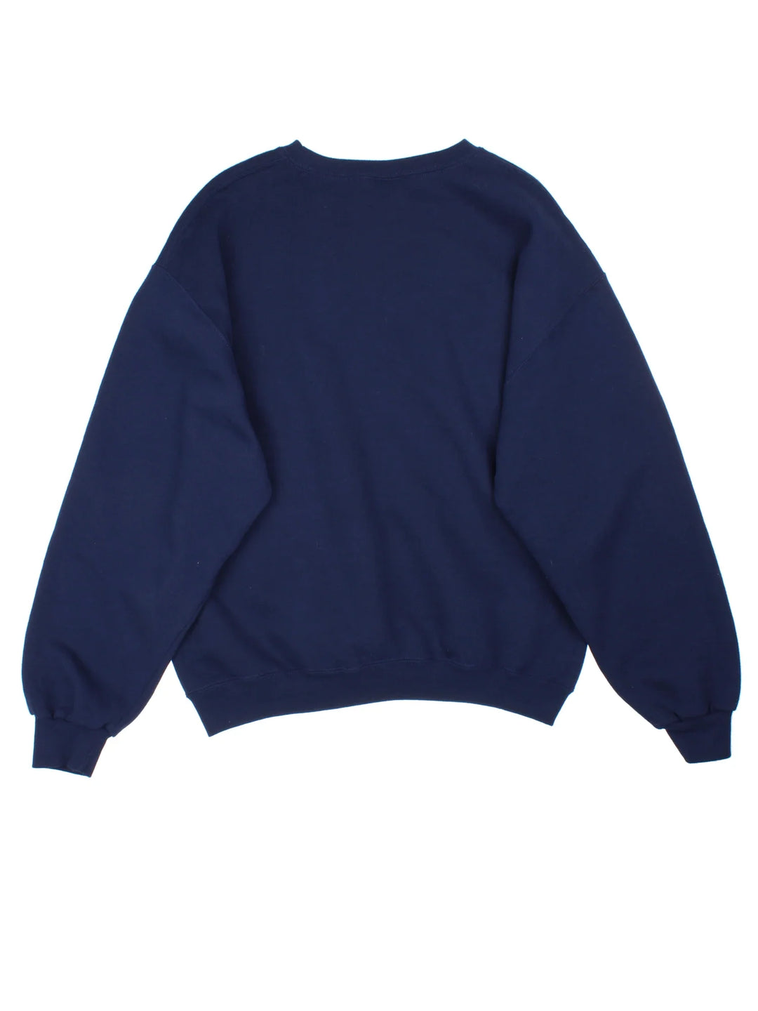 Russell Athletic Pepsi Sweatshirt in a blue colourway. Crew neck and branding embroidered on the front.