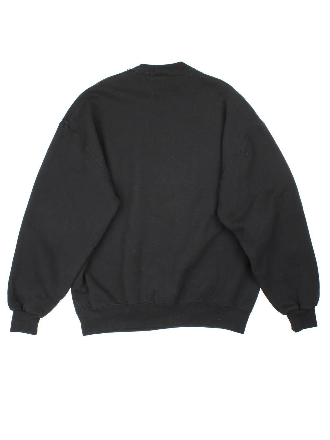 Russell Athletic San Diego State University Sweatshirt in a black/red colourway. Crew neck and branding embroidered on the front.
