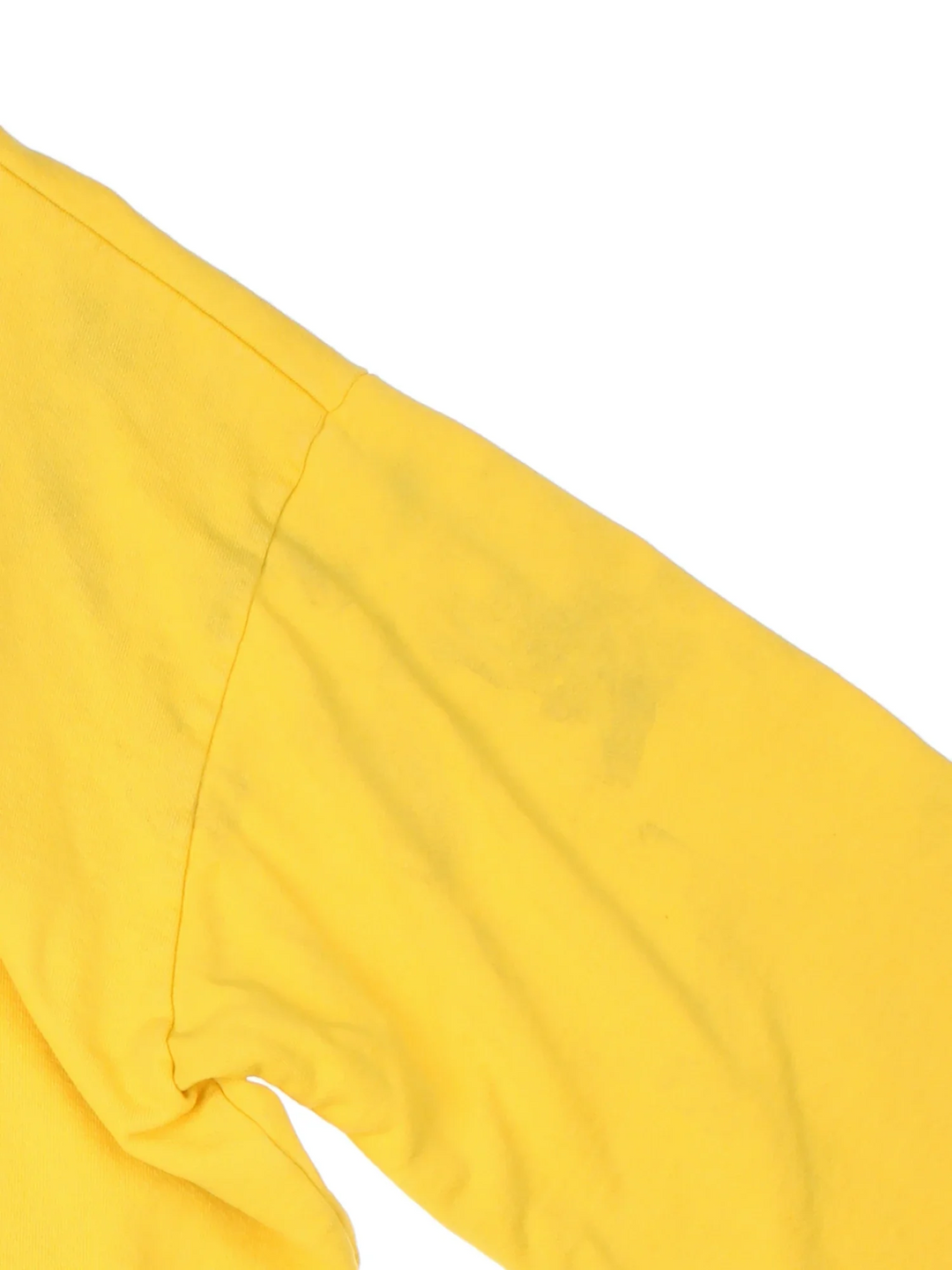 Vintage Obey Sweatshirt in a yellow colourway with the logo and small graphic on front.