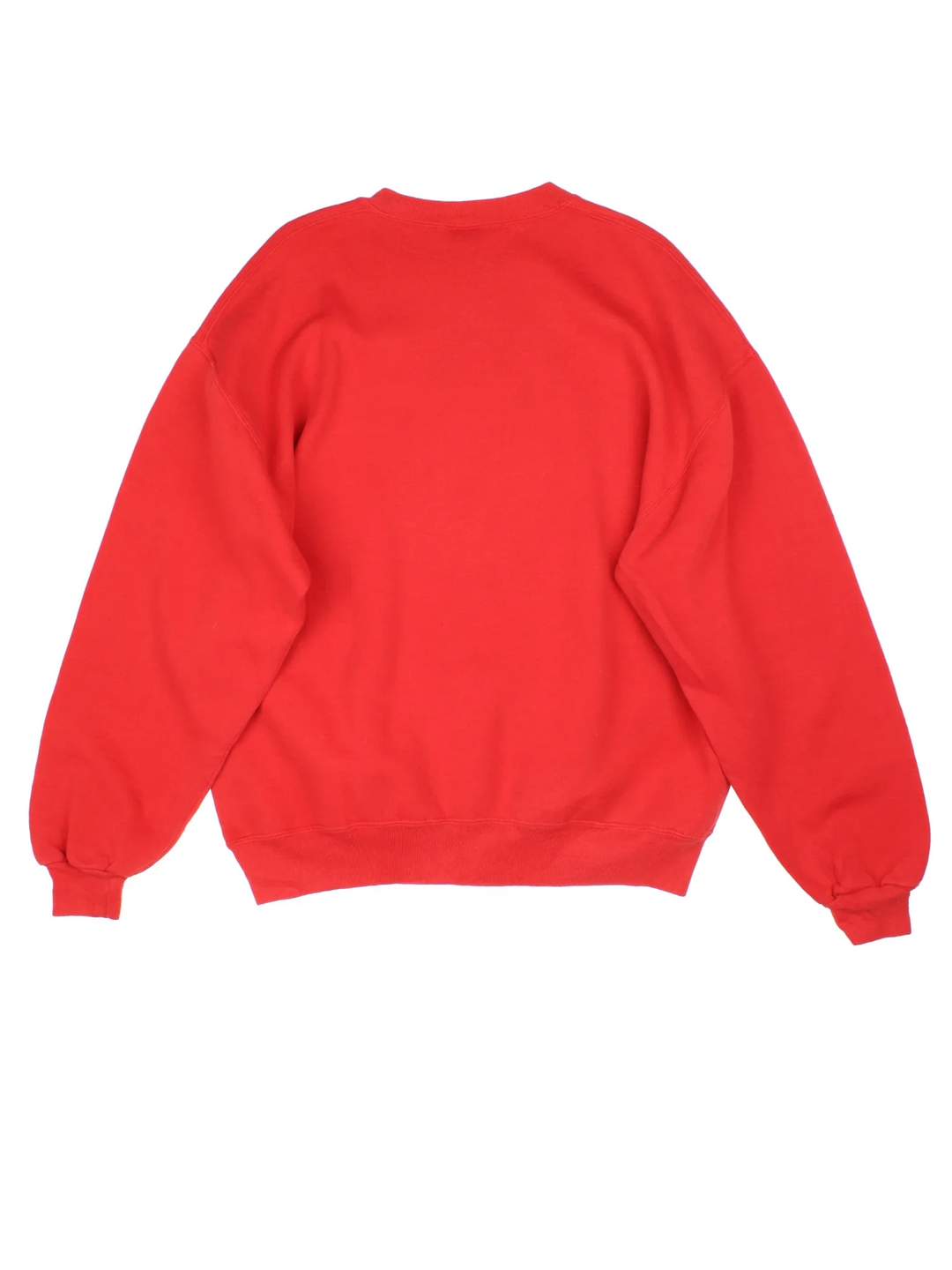 Vintage 1998 Turtle Races Sweatshirt in a red colourway, with the graphic and spell out printed on front.
