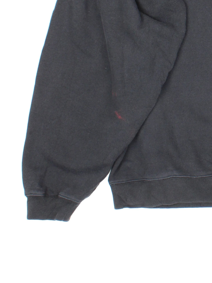 Vintage Pittsburgh Steelers NFL Reebok Sweatshirt in a black colourway, with logo printed/embroidered on the front.