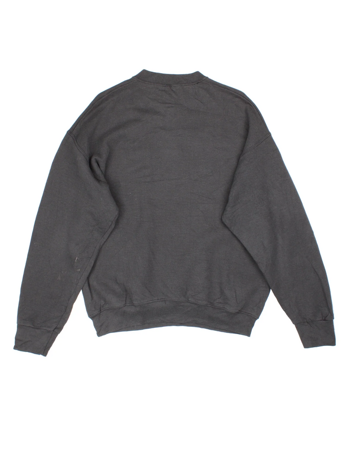 Vintage Las Vegas Sweatshirt in a black colourway, with graphic embroidered on the front.
