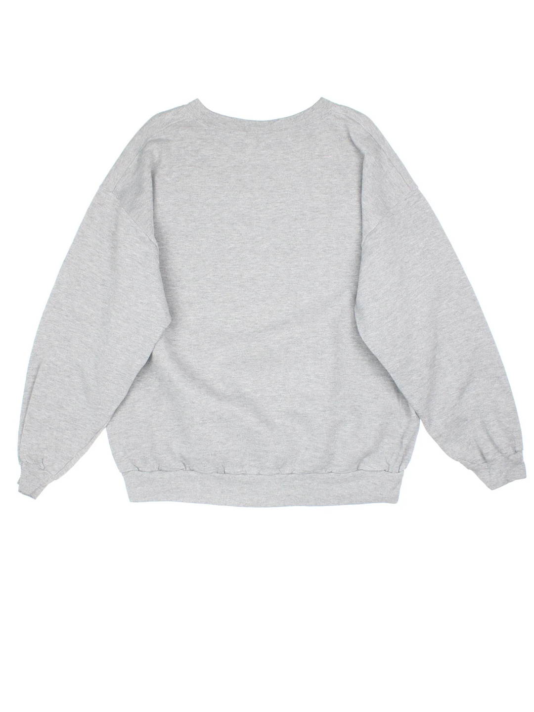 2002 New England Patriots NFL Champions Sweatshirt in a grey colourway, with graphic and spell out printed on the front.
