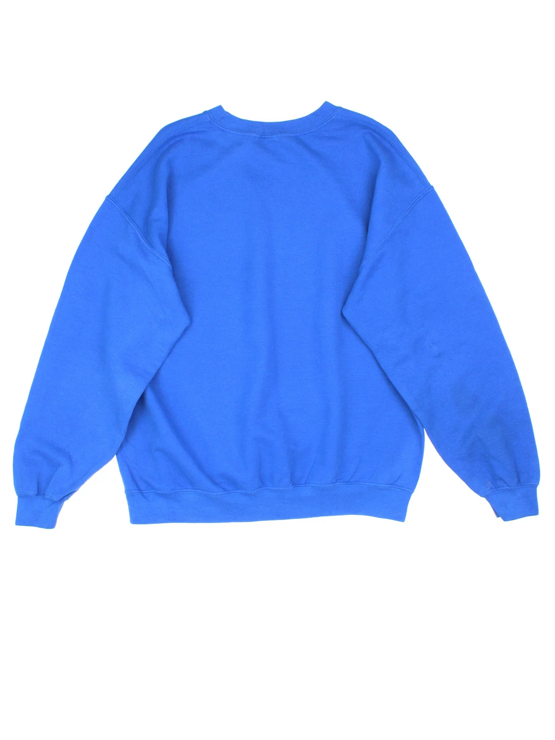 Vintage NFL Buffalo Bills Sweatshirt in a blue colourway logo and graphic across the front.