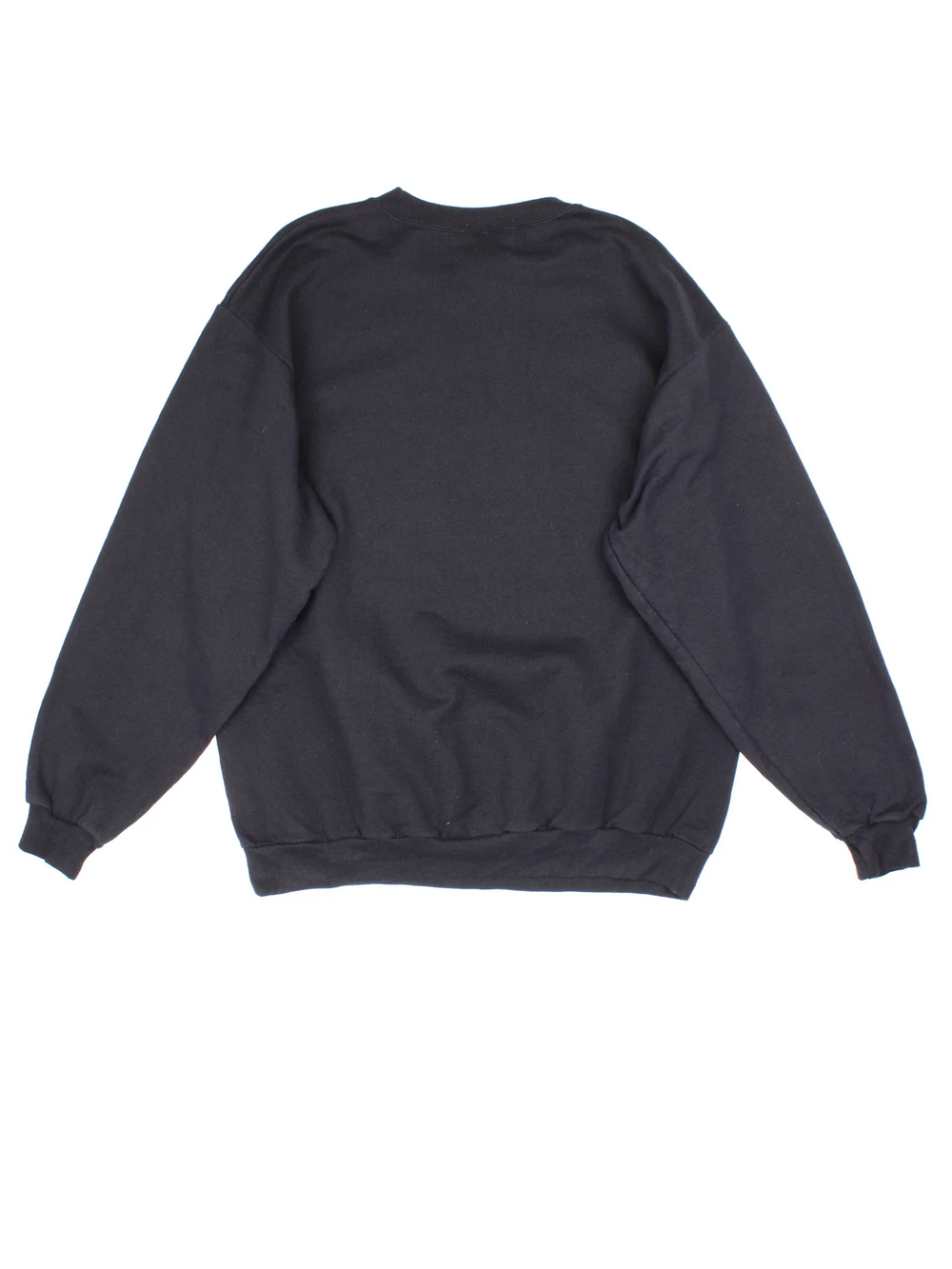 Vintage NFL Pittsburgh Steelers Sweatshirt in a black colourway with logo and graphic printed on the front.