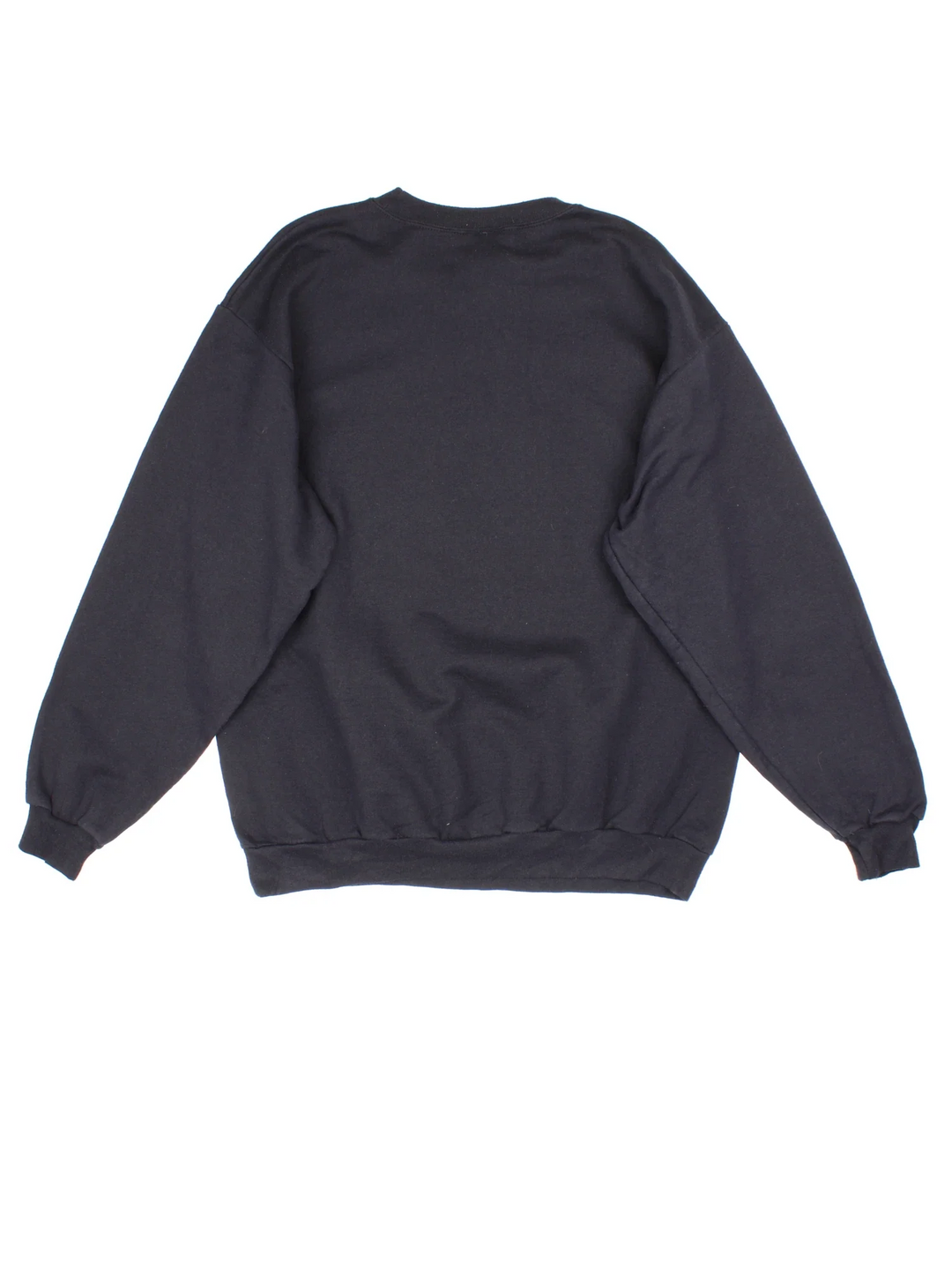 Vintage NFL Pittsburgh Steelers Sweatshirt in a black colourway with logo and graphic printed on the front.