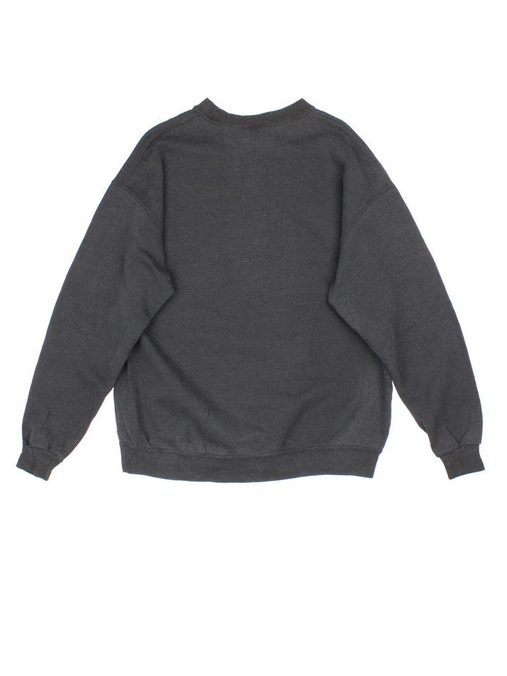 Vintage NFL Pittsburgh Steelers 2006 Superbowl Champions Sweatshirt in a black colourway with the classic logo on the front.