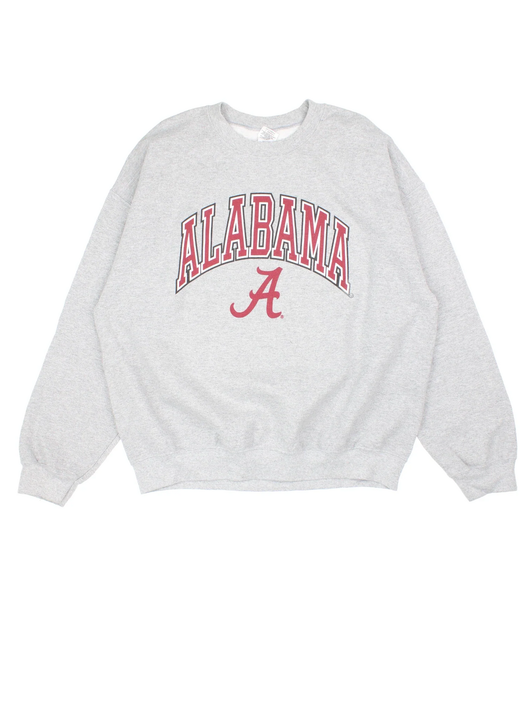 Vintage Alabama University Sweatshirt in a grey colourway with the spell out and logo printed on front.