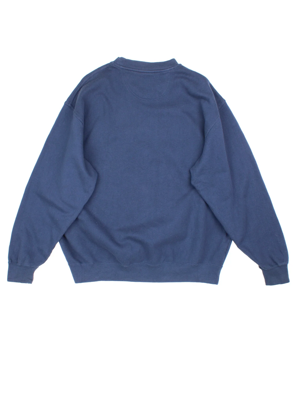 NFL New England Patriots Sweatshirt in a blue colourway with the logo and graphic on the front.