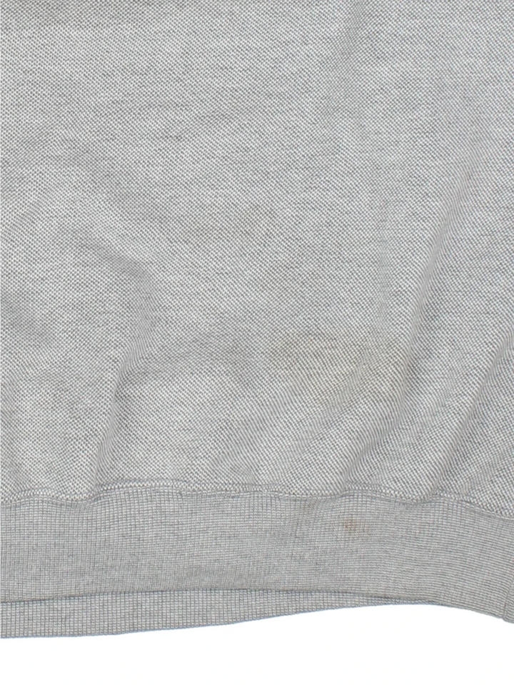 Vintage Ole Miss Rebels Sweatshirt in a grey colourway, with contrast sleeve detail and logo embroidered on the front.