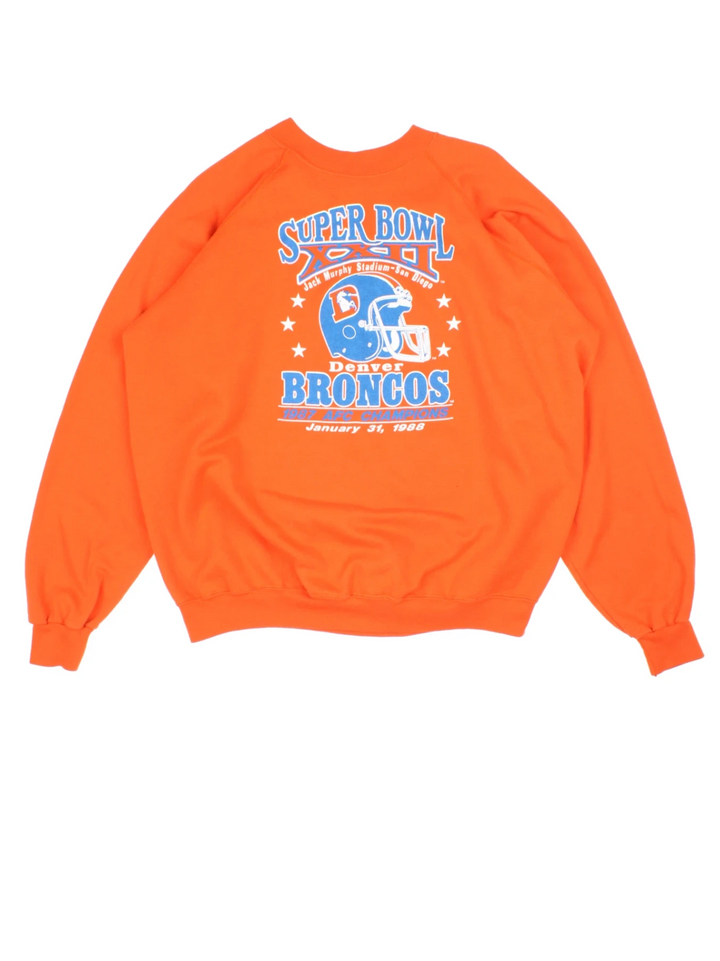 1988 NFL Denver Broncos Super Bowl Champions Sweatshirt
