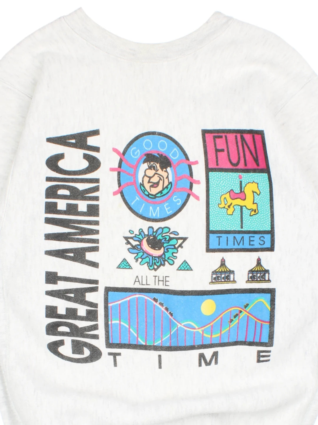90's Vintage Great America Cartoon Graphic Sweatshirt
