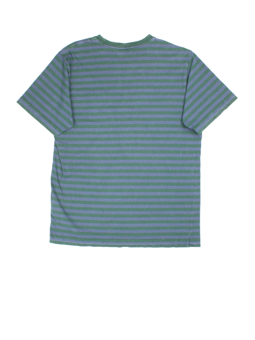 Vintage Carhartt T-Shirt in a blue/green colourway with front pocket and logo embroidered on the front.
