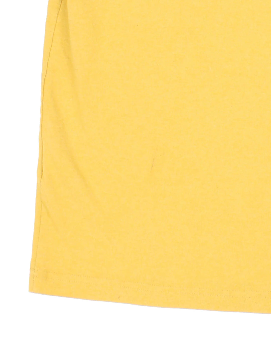 Vintage Carhartt T-Shirt in a yellow colourway with front pocket and logo embroidered on the front.