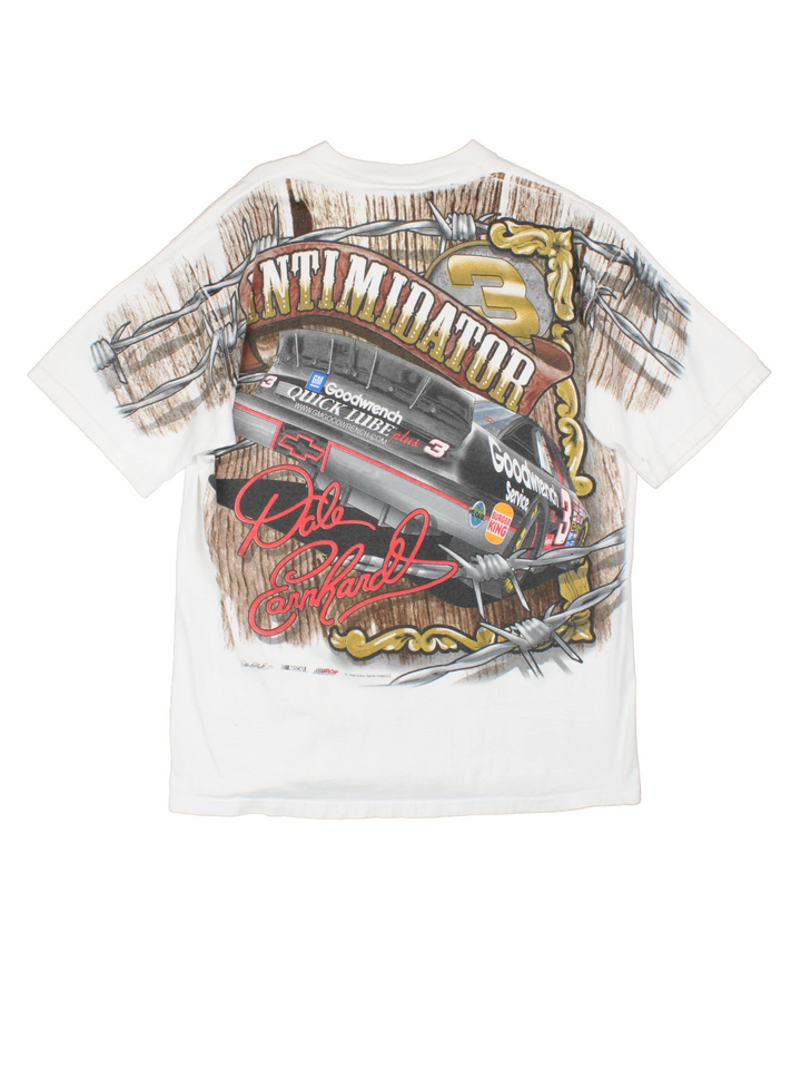 Vintage Dale Earnhardt all over print graphic t-shirt by Chase Authentic's 