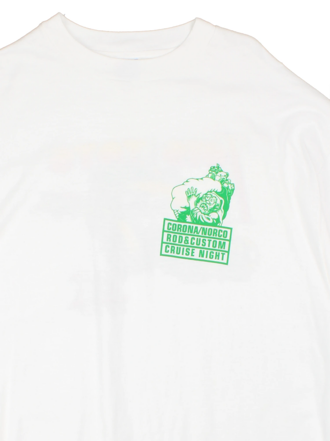 Vintage 90s Toys for Tots single stitch T-Shirt with graphic print on the front and back.