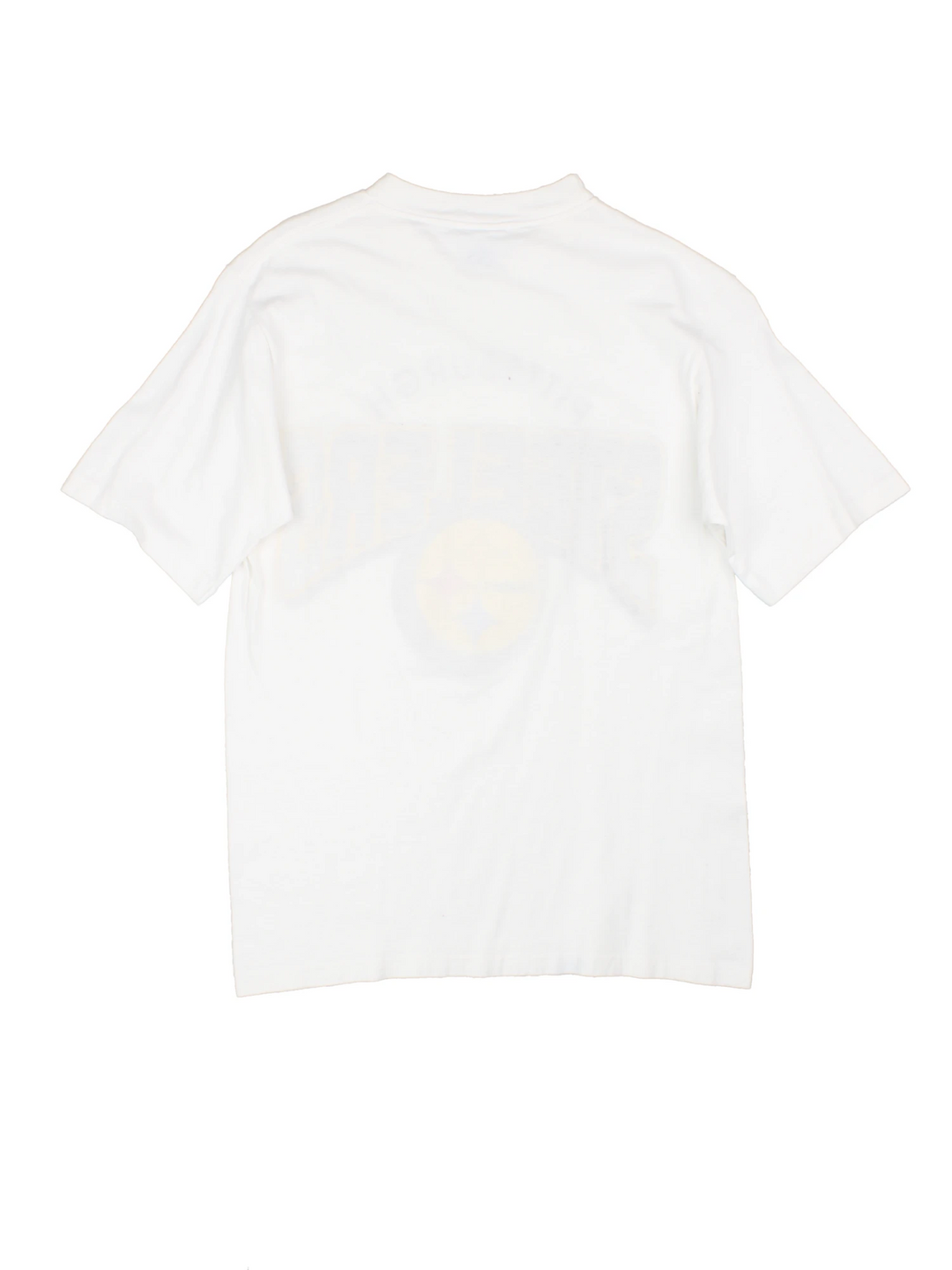 Vintage 1994 Pittsburgh Steelers single stitch T-Shirt with print across the chest.