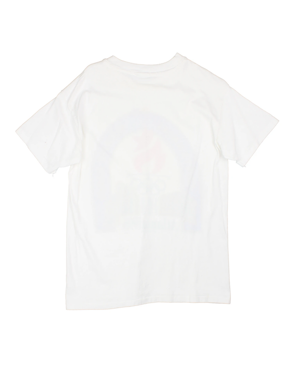 Atlanta 1996 Centennial Olympic Games single stitch T-Shirt. Features large graphic print on the front. 