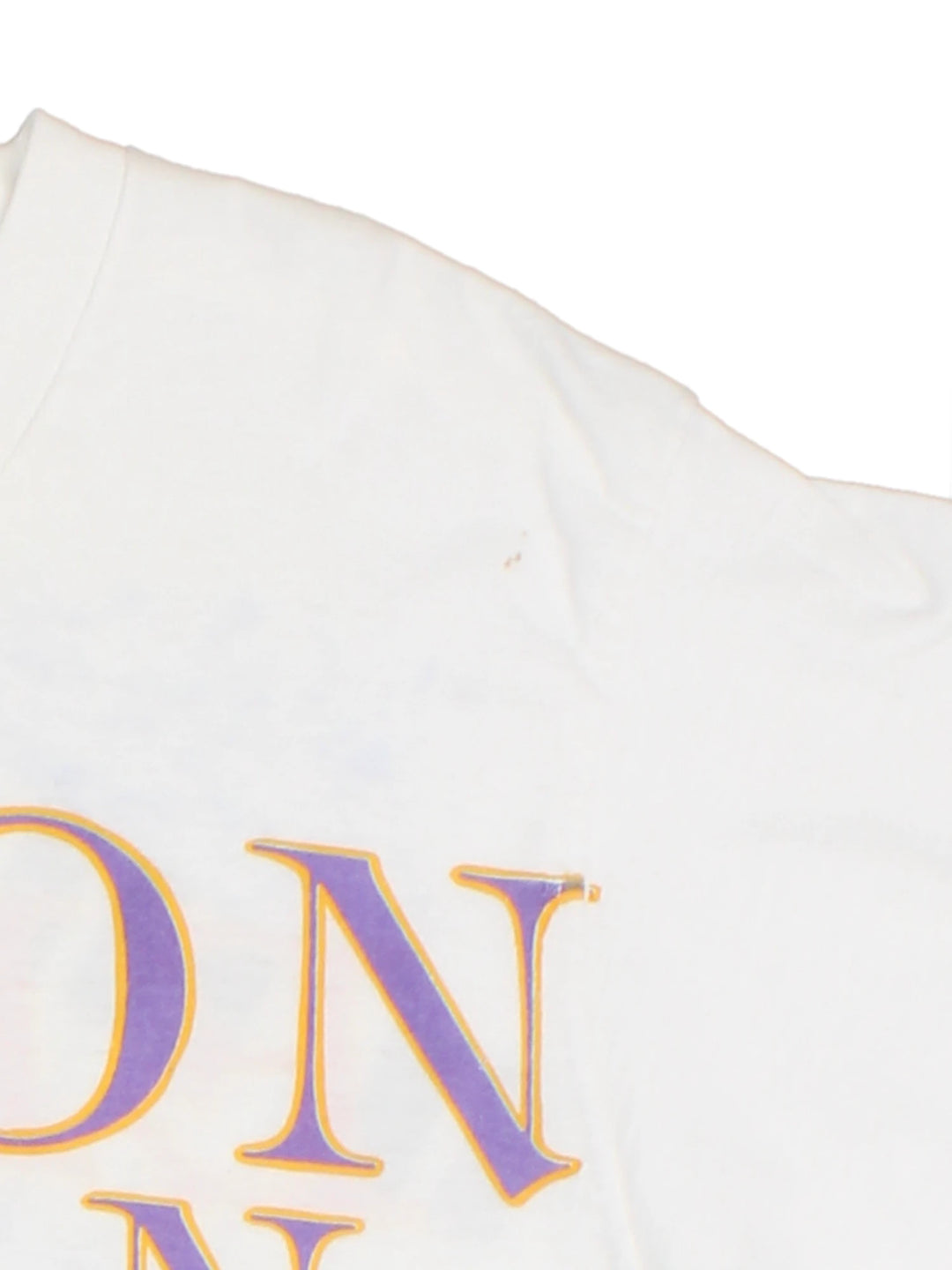 Vintage 1993 Elton John concert t-shirt with printed graphics on the front and back