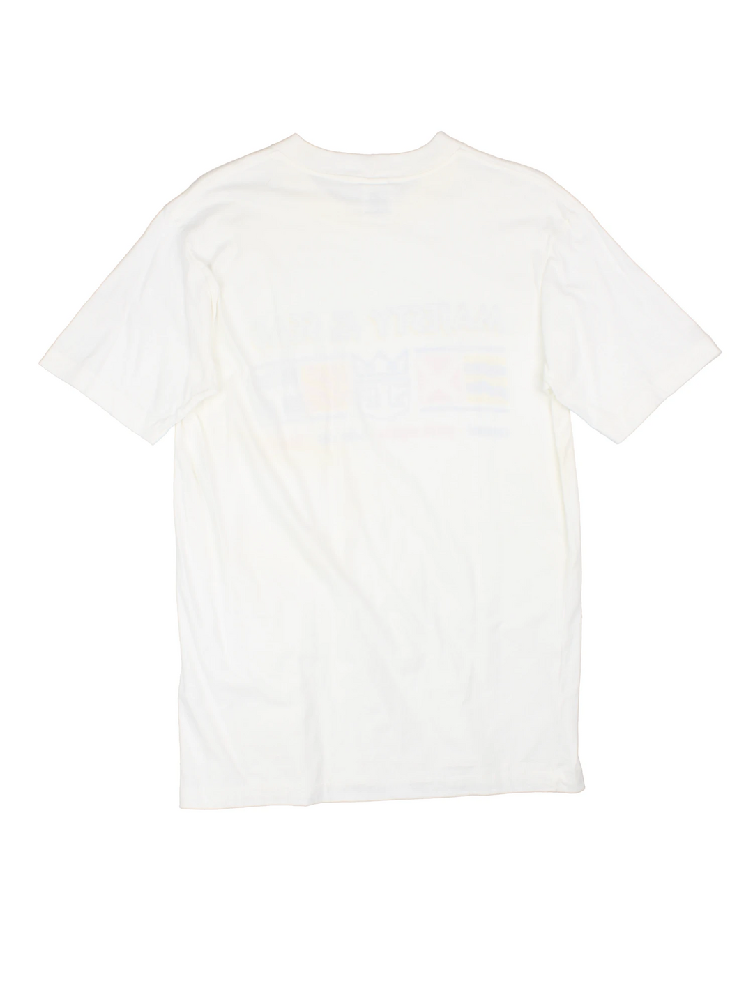Vintage 90s Royal Caribbean Cruise single stitch T-Shirt with graphic print across the chest.