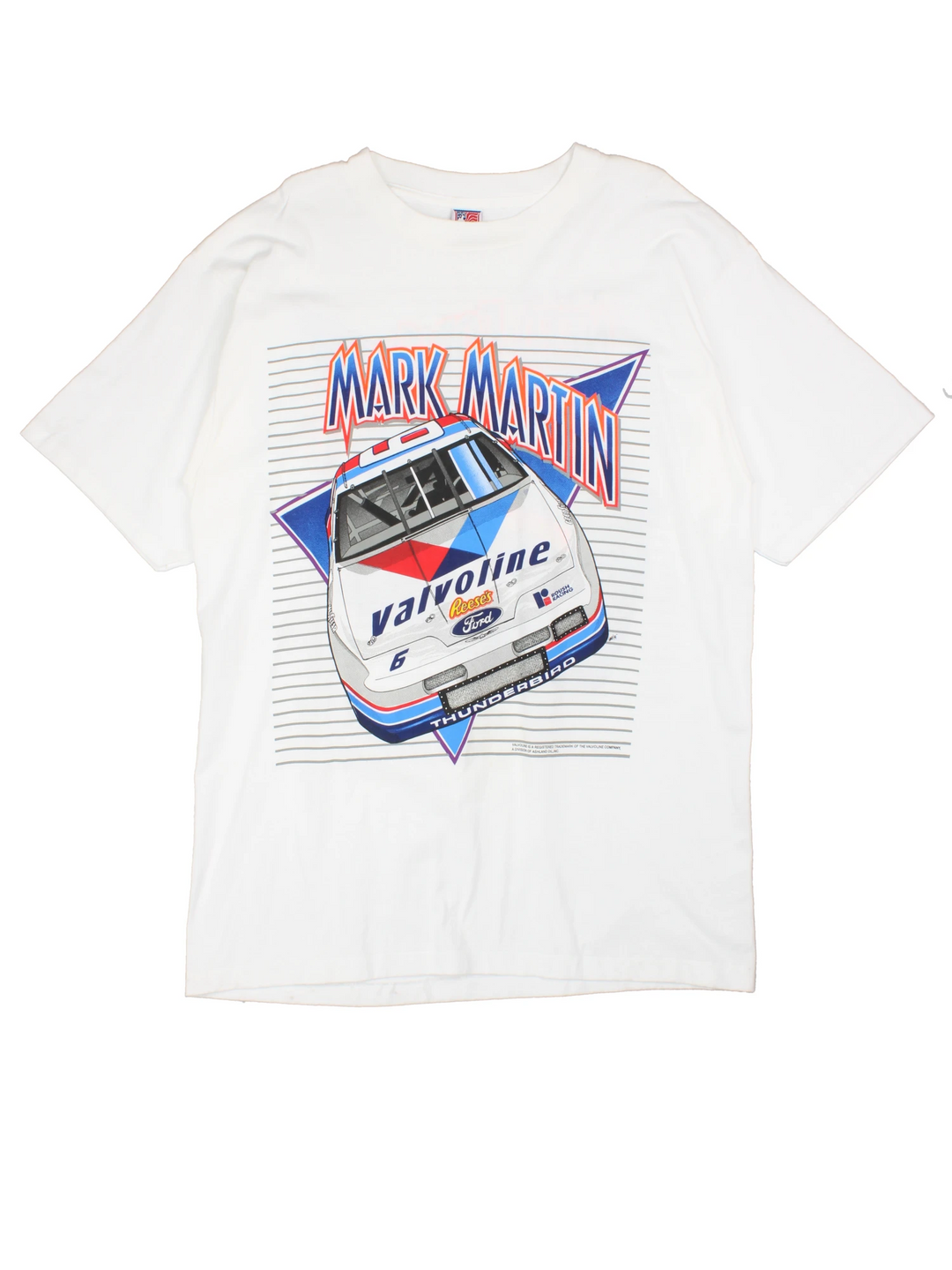 Ford Official Sportswear Mark Martin NASCAR printed t-shirt