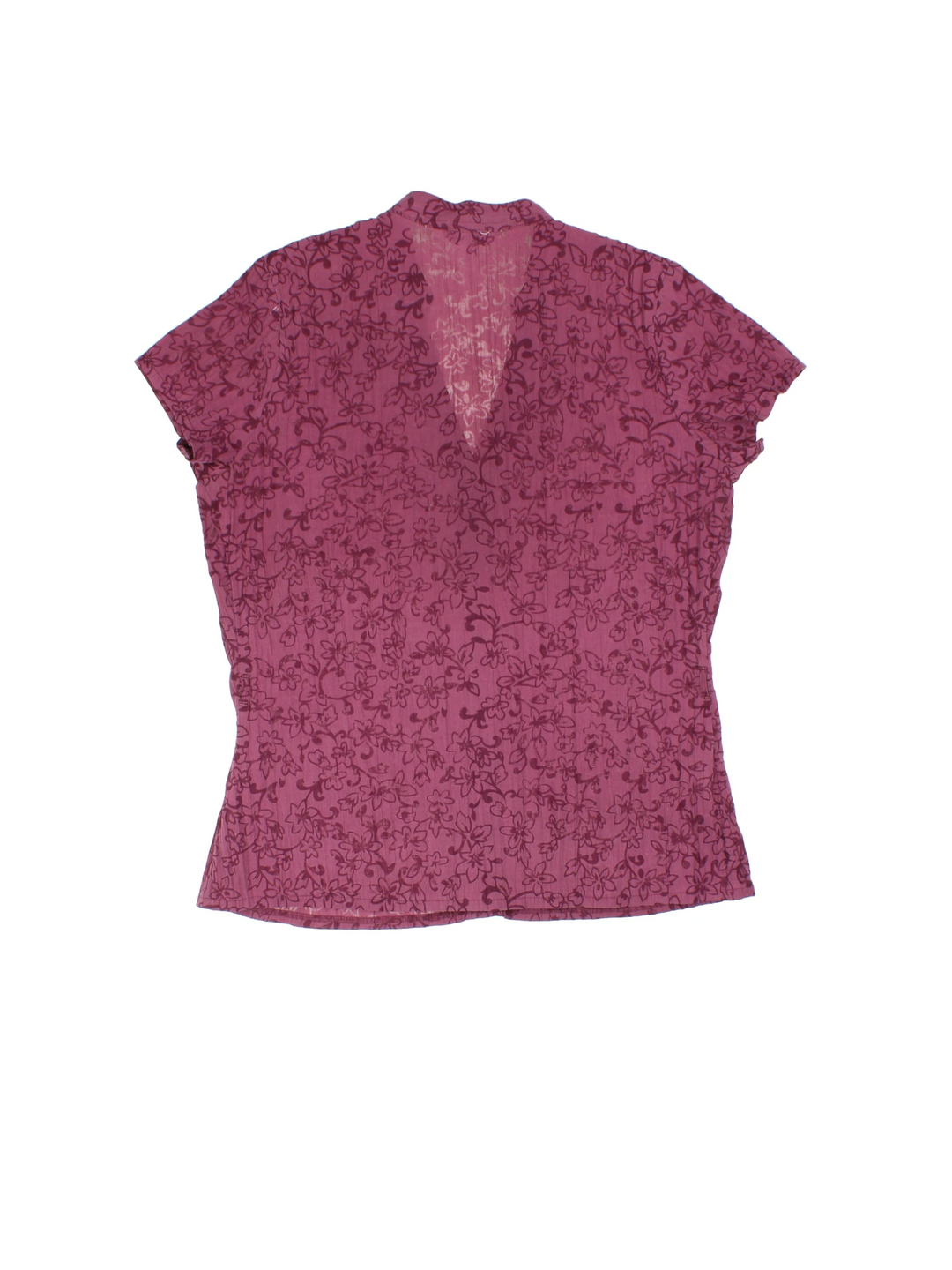 Y2K Floral Shirt (Size M)