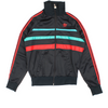 80's Adidas Tracksuit Top Black Rare Vintage Find (Size S)