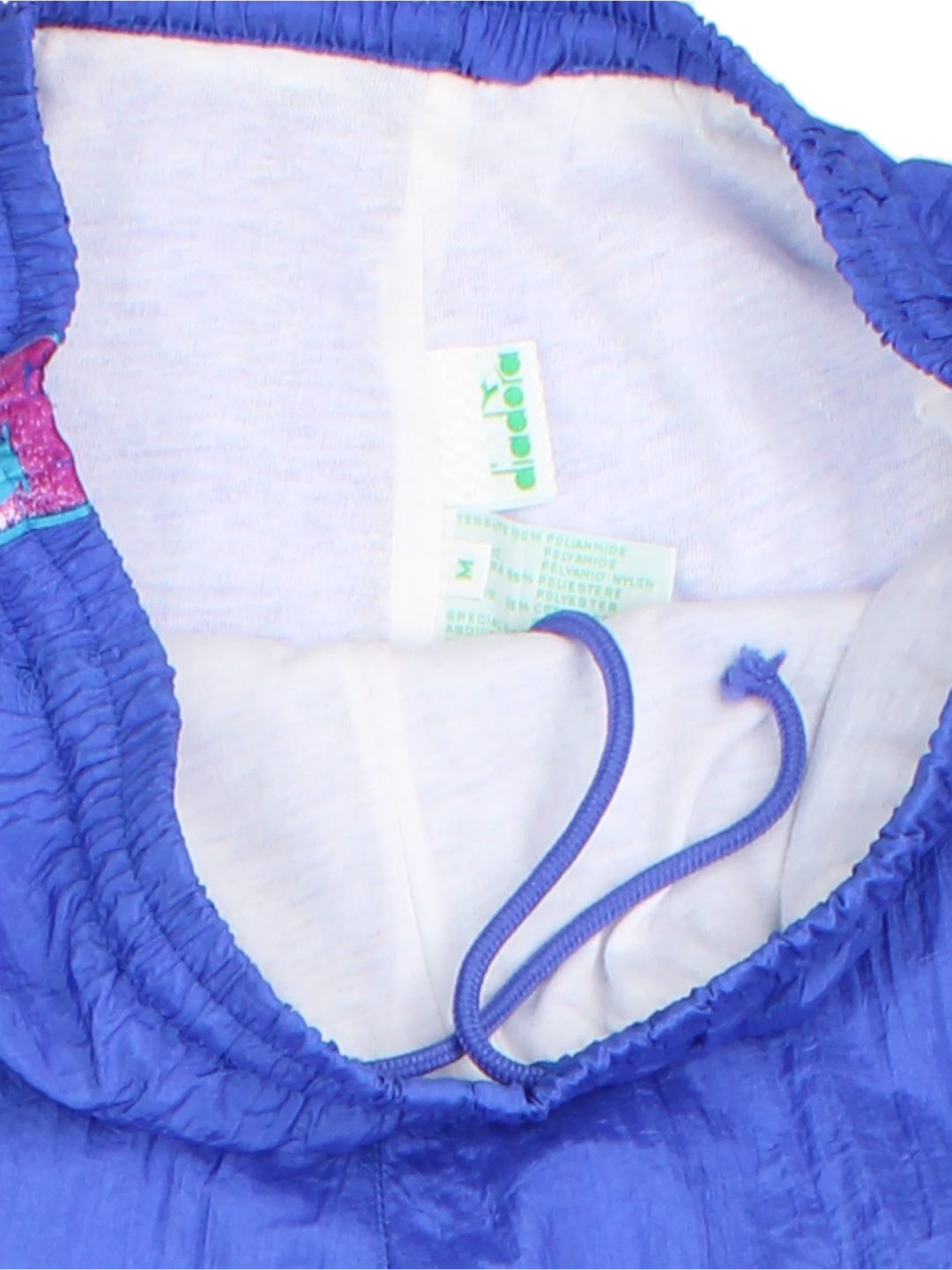 80's Diadora Patterned Shell Pants (Size M )