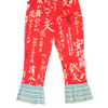 Moschino Trousers Low Rise Red Capri Y2K Rare Vintage (Size M)