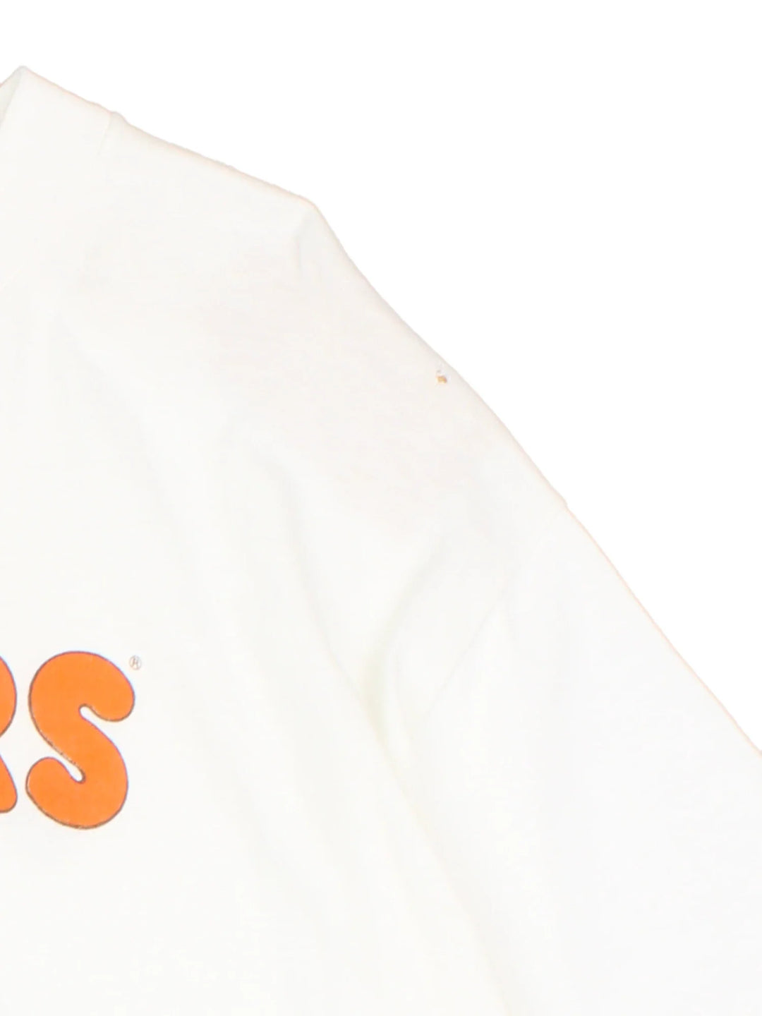 Vintage Hooters Newport Beach Graphic T-Shirt in a white colourway, with graphic printed on the front and back.