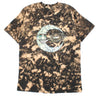 Vintage Tie Dye Smoking Moon Graphic T-Shirt (Size L)