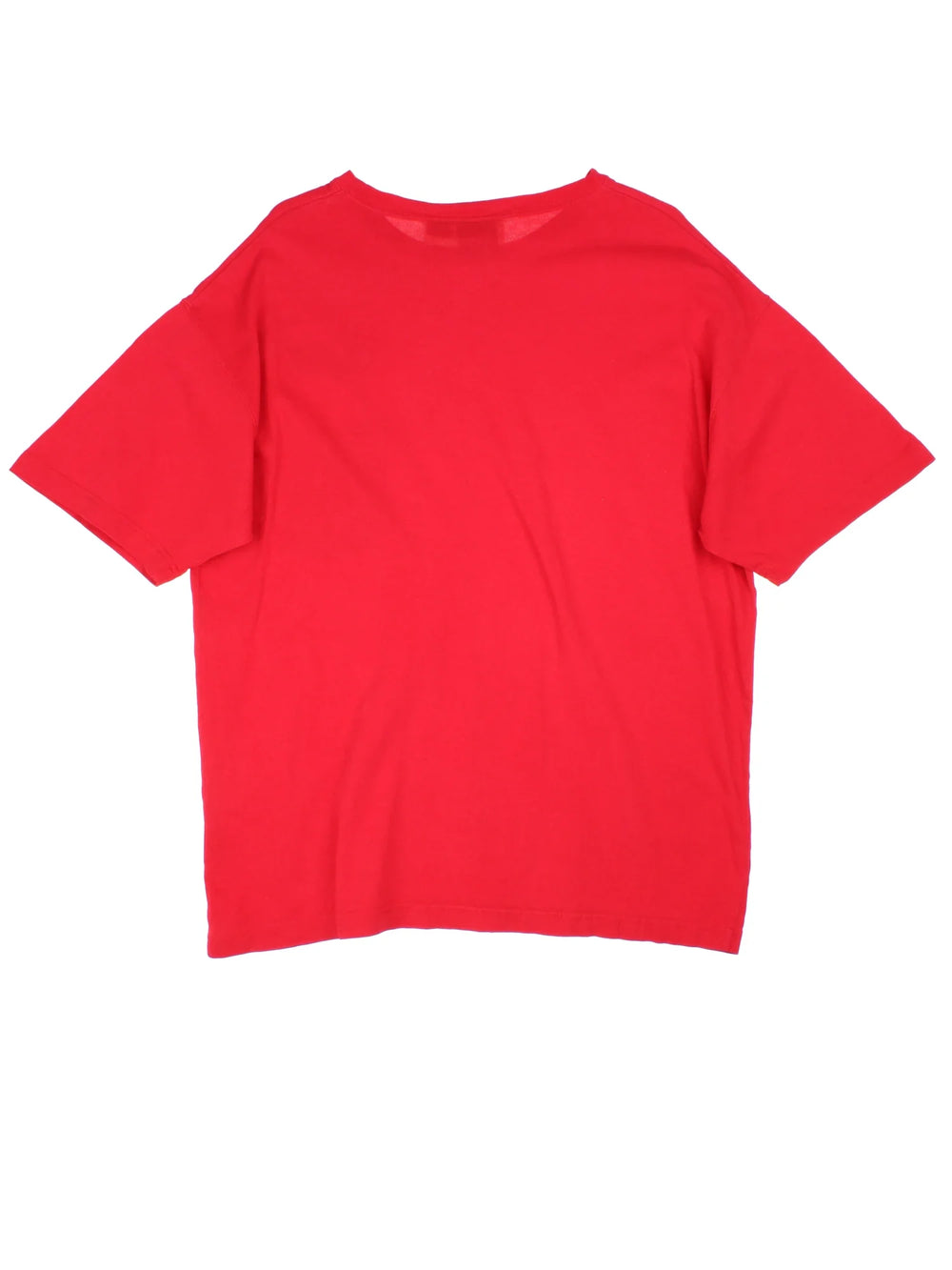1996 USA Olympics Looney Tunes Bugs Bunny T-Shirt in a red colourway with front pocket and embroidered detail on front.