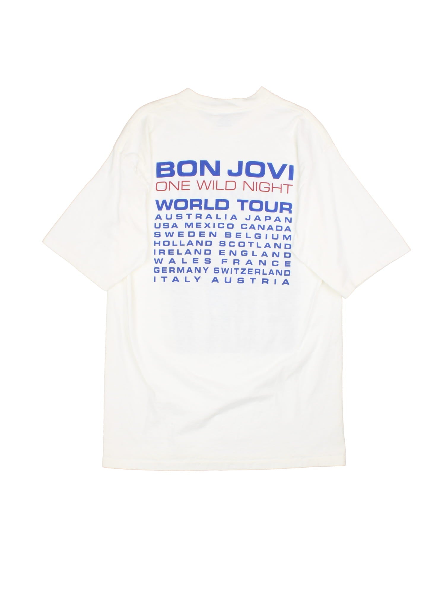 ビンテージBON JOVI BON JOVI | ツアーT シャツ Lサイズ 1989 Tシャツ
