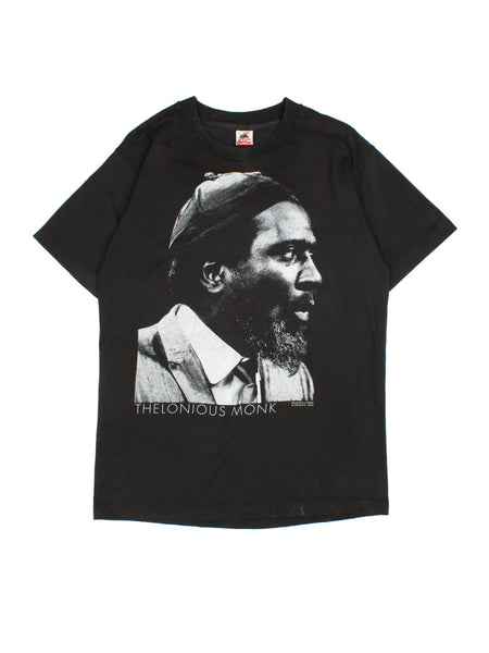 90's VINTAGE JAZZ Tシャツ Thelonious Monk Thelonious Monk: Finest In Jazz: T-shirt: Sand: M