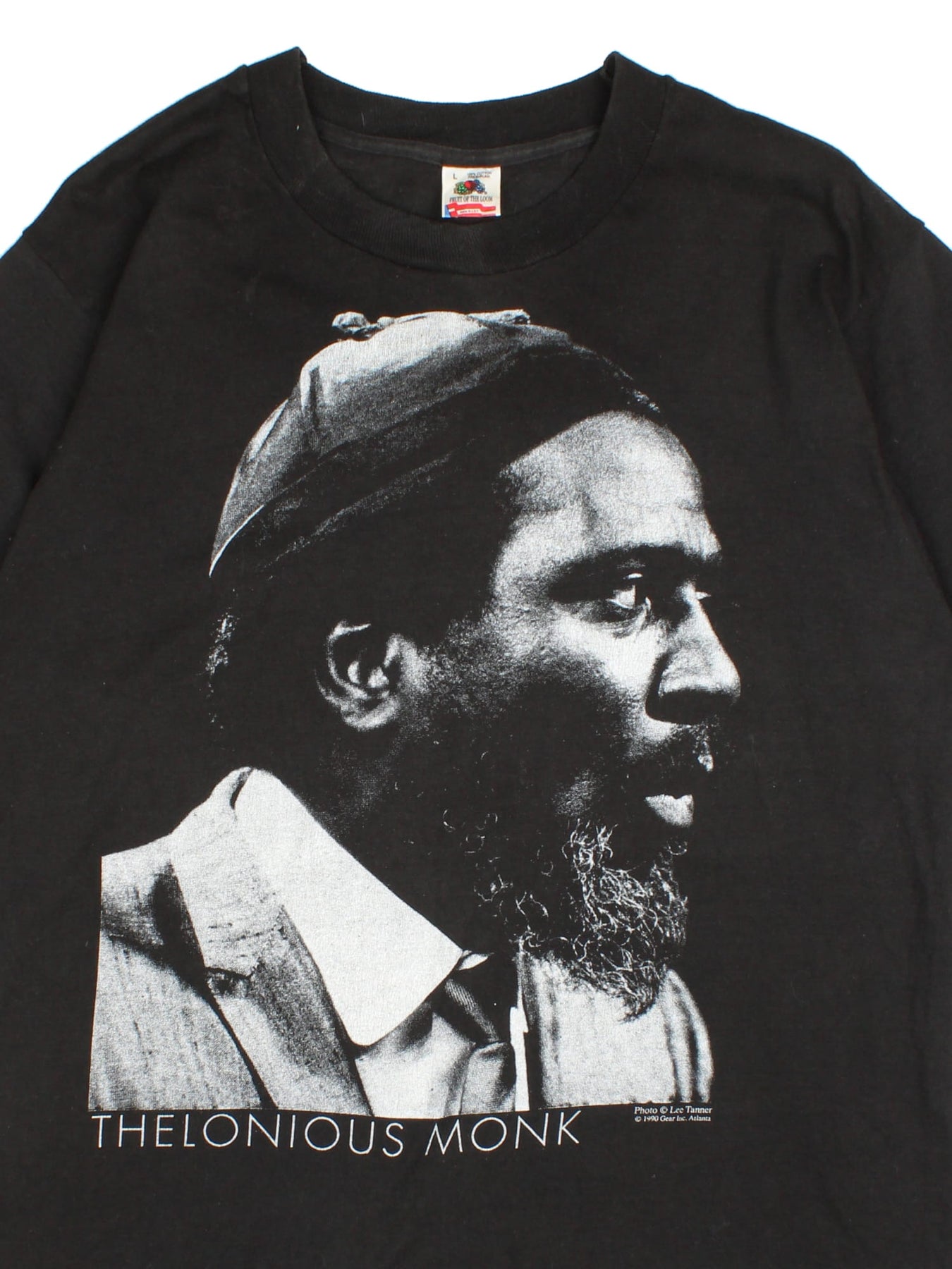 レア！Thelonious Monk Tシャツ JAZZ ヴィンテージ 1990 Jazz Thelonious Monk T- Shirt 90s Single Stitch Black