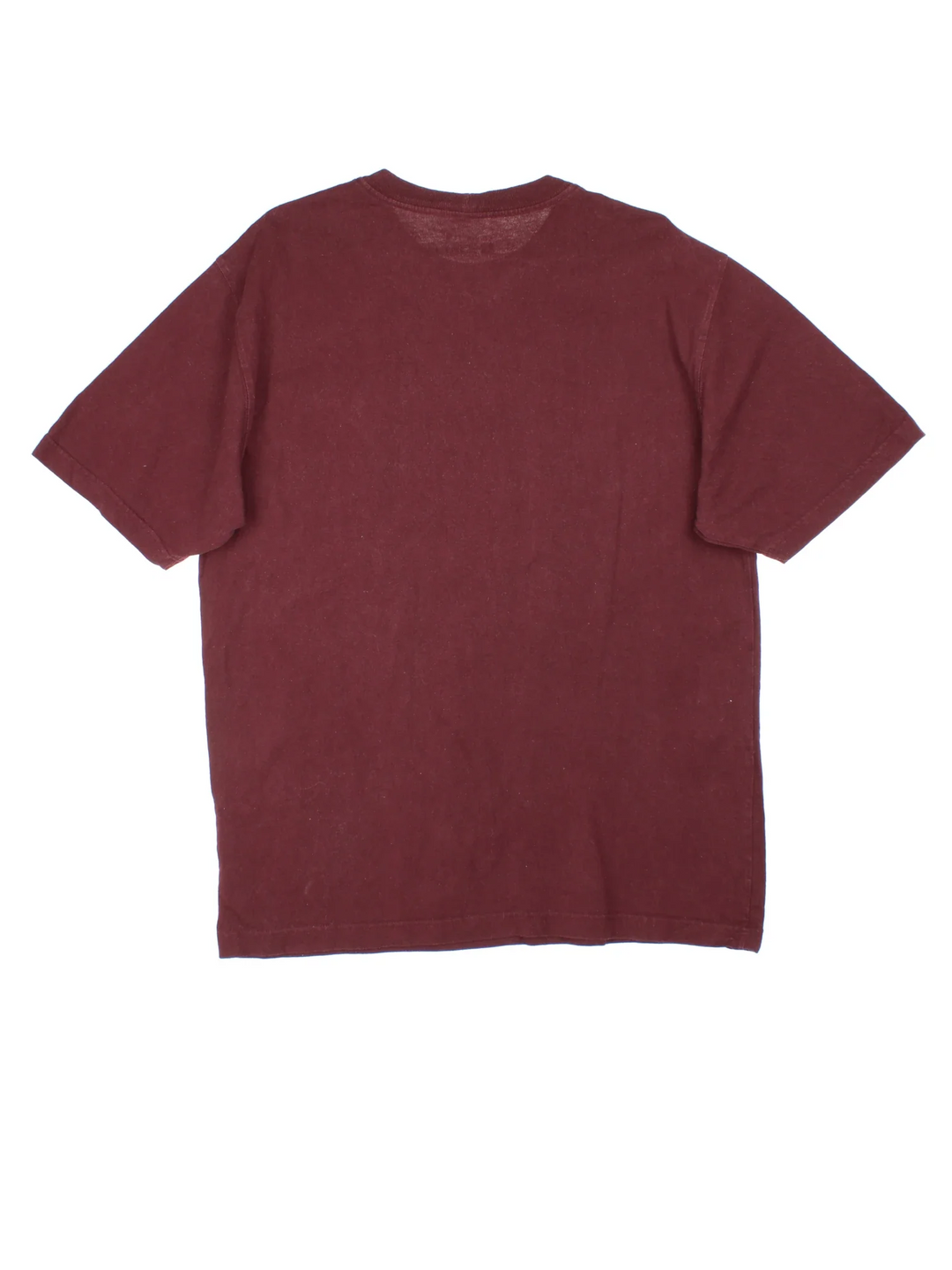 Vintage Carhartt T-Shirt in a red colourway. Chest pocket with logo embroidered on the front.