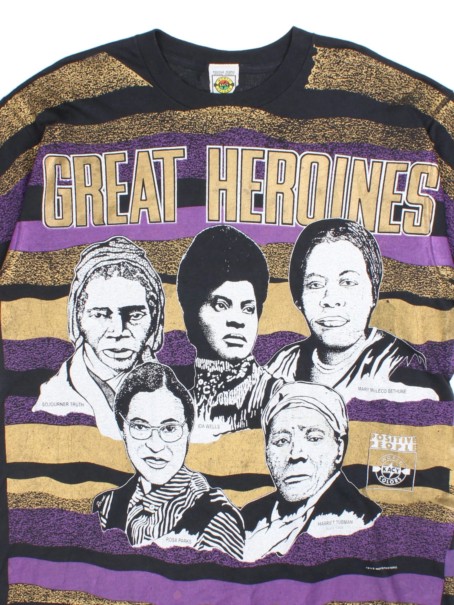 Kacy World Colors Great Heroines T-Shirt (Size L) – VintageFolk