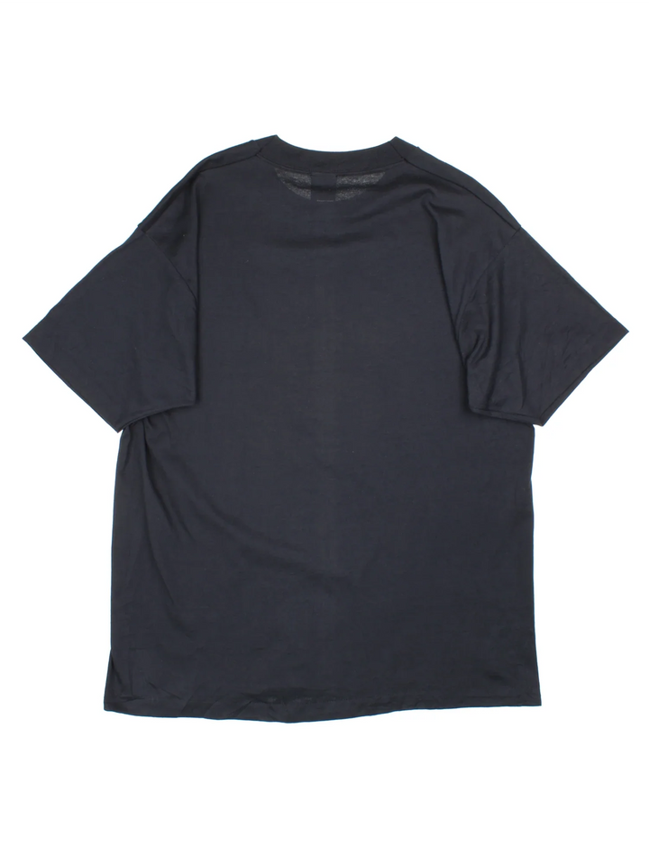 Vintage Texas Turkey Fest Graphic T-Shirt in a black colourway. Graphic printed on the front.