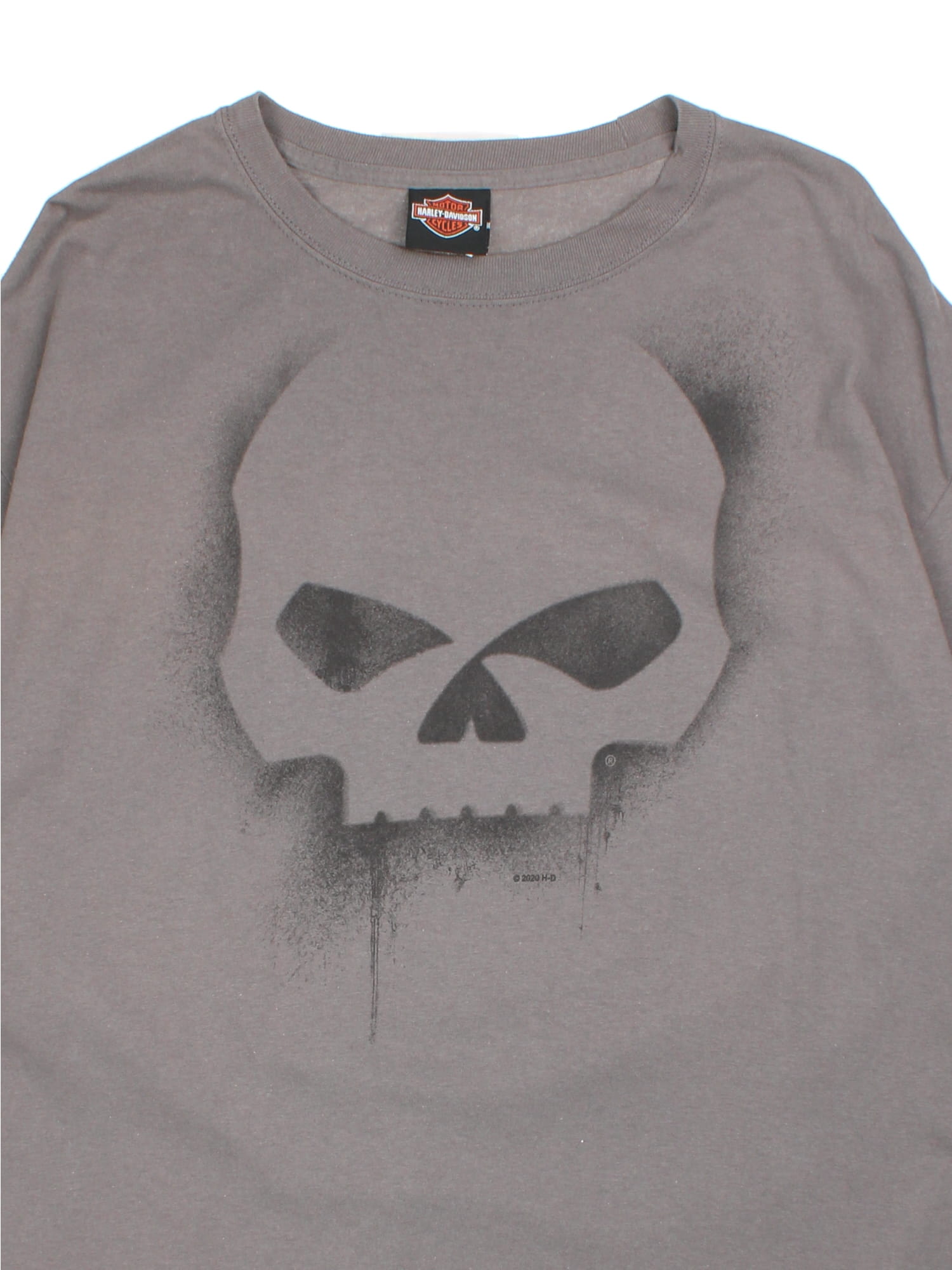 Harley Davidson Skull Graphic T-Shirt (Size L) – VintageFolk