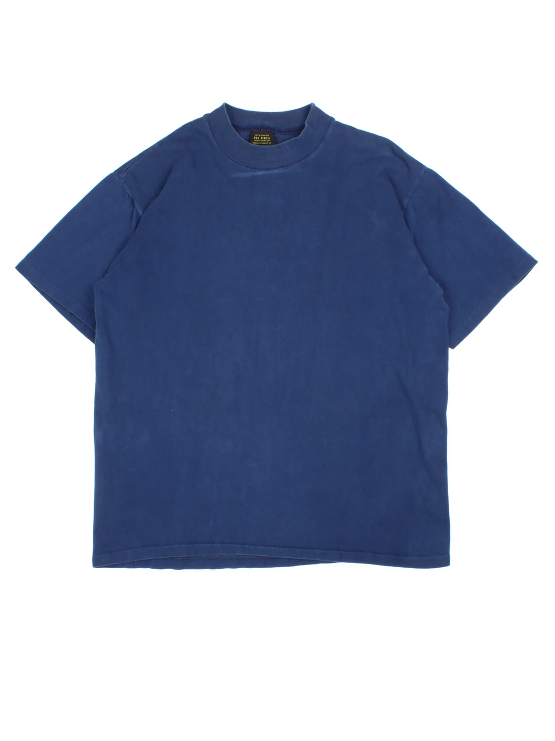 Vintage 1977 Vietnam Aviation T-Shirt in a blue colourway with fly the skies graphic printed on the back.
