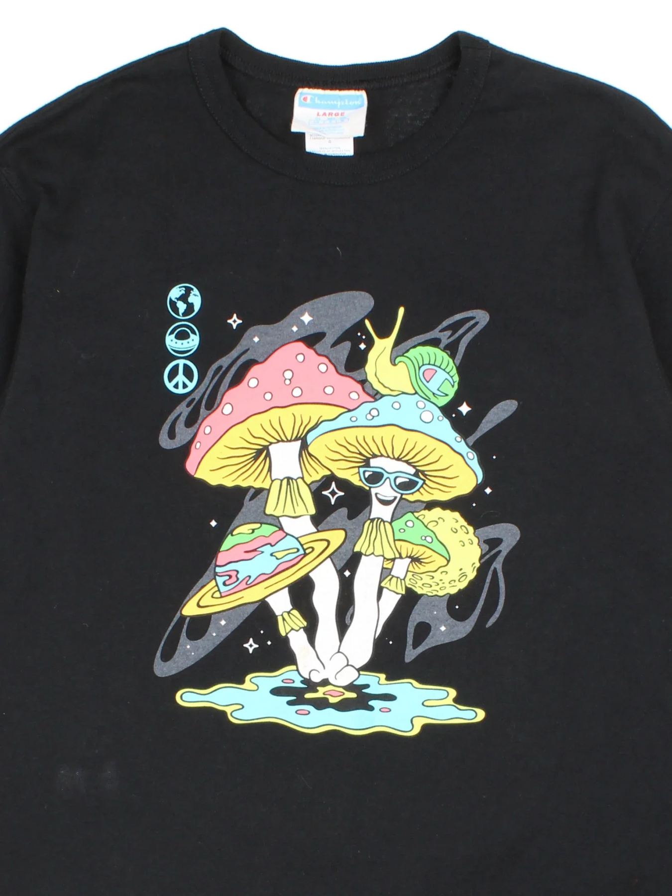 Champion Mushroom Graphic T-Shirt (Size S) – VintageFolk