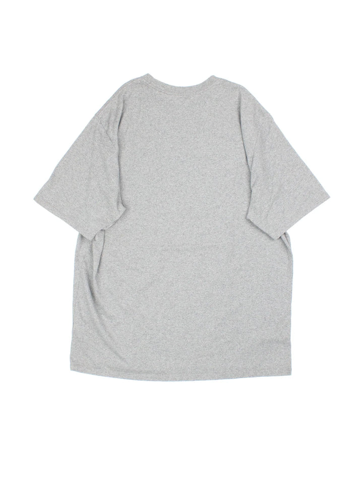 Patagonia T-Shirt in a grey colourway and has a chest pocket with the logo embroidered on the front.