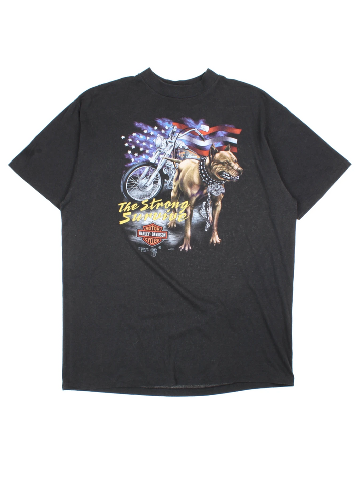 1988 Harley-Davidson The Strong Survive T-shirt