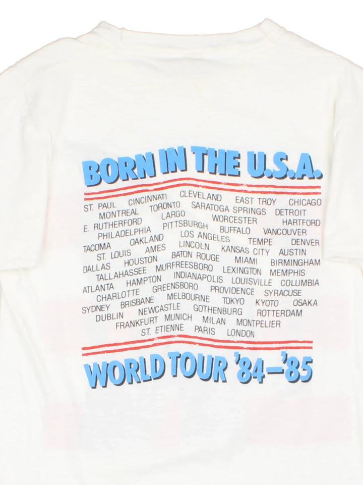 1984/85 Bruce Springsteen Born In The USA World Tour T-Shirt