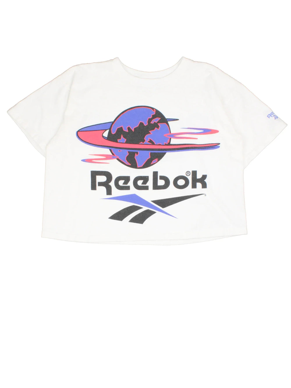 Crop Top in a  colourway with printed graphic on front and back.
