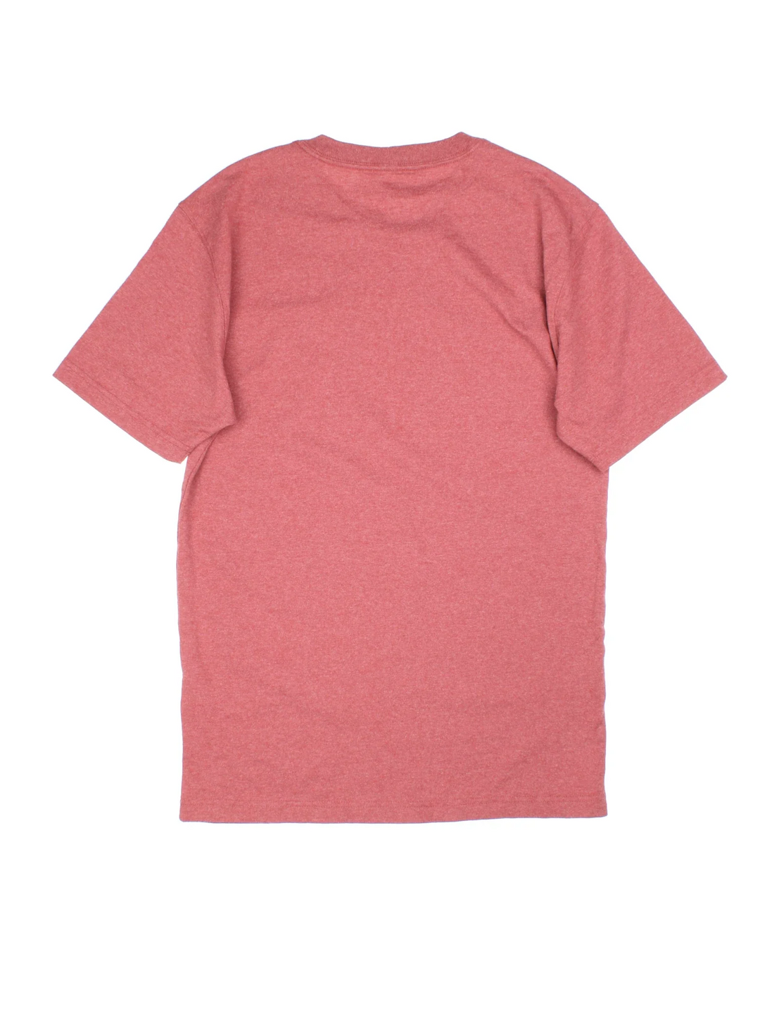 Carhartt T-Shirt in a red colourway and has a chest pocket with the logo embroidered on the front.